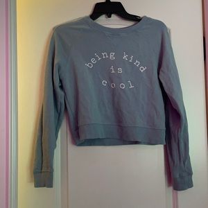 Teens crop sweater